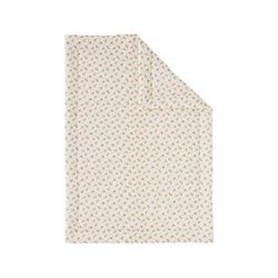 NOUKIE'S Chiffongfilt - Babou & Kendi - leopard - Ecru/terrakotta - 75 x 100 cm