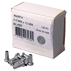 DT Swiss SKN04 Caixa 100 cabeças, unissexo para adulto, prata