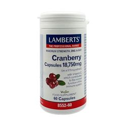 Lamberts Arandano Rojo 18750mg Vegan - 60 Tabletas