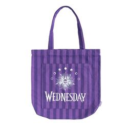 Grupo Erik Tote Bag Wednesday - Katoenen Draagtas - Boodschappentas - Boodschappentas lang handvat - 42 x 40 x 6 cm