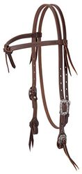 Weaver Leather Work Jw Futurty B/B Hdstl Working Tack Futurity Knot Frontal Headstall Unisexe, Floral, 1 Count (Pack of 1)