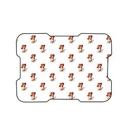 Bonamaison, Digital Printed Mouse Pad, Non-Slip Base, for Office and Home, Size: 22 x 18 cm