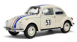 Solido, S1800505, modellino VW Maggiolino 1303 Racer 53, scala 1:18, modellino auto beige