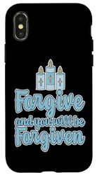 Custodia per iPhone X/XS Forgive And You Will Be Forgiven