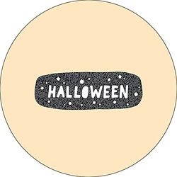 Bonateks, Round Digital Printed Mouse Pad, Non-Slip Base, for Office and Home, Diameter:22cm