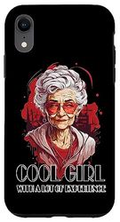 Cool Girl with Lots of Experience - Ü50 - Funny Sayings Case for iPhone XR