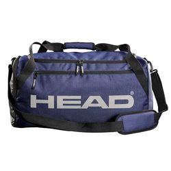 HEAD - Sac de Sport Femme et Homme 55x30x30 Grand 50L, Sac de Voyage et Sportif pour Salle de Sport Imperméable, Sac Voyage et Gym avec Poche Chaussures, Sacs avec Bandoulière Amovible + Zip Résistant