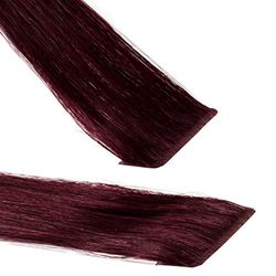 hair2heart 40 x REMY Invisible Tape In Hair Extensions - 9j - 24-Inch, 0.1 kg
