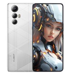 CUBOT MAX 5 - Smartphone da 6,9" FHD+ 144Hz, 12GB e 256GB, fotocamera da 100MP, batteria da 5100mAh, Android 14, processore OctaCore, bianco