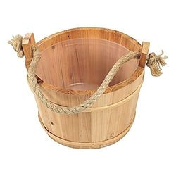 Croll & Denecke - Secchiello per sauna, in legno, diametro: 28 cm