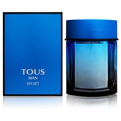 Tous Man Sport, Eau de Toilette pour Homme, Senteur Aromatique, Fruitée et Tonique, 50 ml avec Vaporisateur