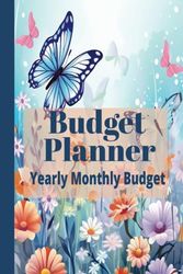 Budget Planner: Yearly Monthly Budget