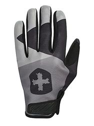 Harbinger Heren Shield Protect gewichtheffen handschoenen, grijs/zwart, klein