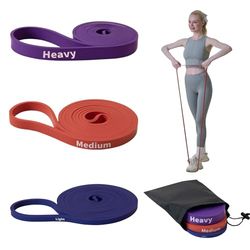 Good Nite Weerstandsbanden, pull-up-banden, set met 3 niveaus, fitnessbanden, krachttrainingsbanden voor training, powerlifting, yoga en gymnastiekoefeningen