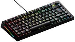 Glorious Gaming GMMK 3 : Clavier Gaming mécanique personnalisé, TKL 75%, Joints modulaires, doubleshot PBT, Plaque de Commutation alu, switches 3-5 Broches (Hot Swap), Allemande QWERTZ - Noir
