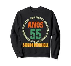 Aniversario 55 AÑOS SIENDO INCREIBLE Sudadera