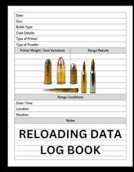 Reloading Data Log Book: A thoughtfully crafted handloading data logbook. Equipped with fully guided pages, enables users to Track & Record Ammunition Handloading Details.