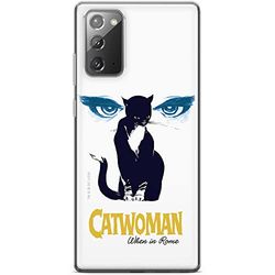 ERT GROUP mobiltelefonfodral för Samsung GALAXY NOTE 20 originalt och officiellt licensierat DC mönster Catwoman 007 optimalt anpassad till formen på mobiltelefonen, fodral tillverkad av TPU-plast