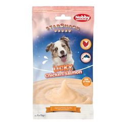 Nobby StarSnack LICKY Kip & Salmon 5 x 15 g