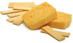 Norpro Esponjas emergentes, 12 unidades, esponja, 1 (pacote), cor bege