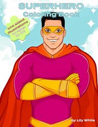 Superhero Coloring Book