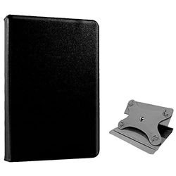 Cool Ebook/Tablet Case 7 Inches Imitation Leather Black Rotating