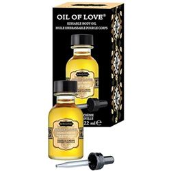 KamaSutra Oil of Love Vanilla Creme Lubricant, 22 ml, Yellow 12006