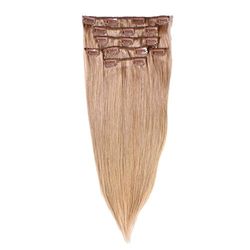 Just Beautiful Hair and Cosmetics Clip in, extension lisce Remy-a fili, 60 cm