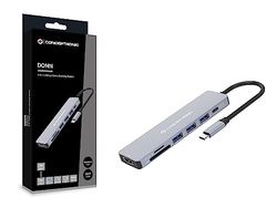 Conceptronic Routers - Inalámbricos - Modems Marca Modelo 7-IN-1 USB 3.2 Gen 1 Docking
