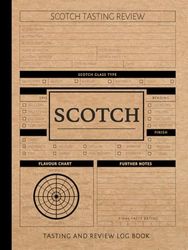 Scotch Tasting and Review Log Book: Scotch Enthusiasts Journal. Detail & Note Every Glass. Ideal for Mixologists, Bars & Restaurants, and Bartenders