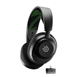 SteelSeries Arctis Nova 4X — Auriculares gaming multiplataforma inalámbricos — Inalámbrico de alta velocidad 2,4 GHz — 36 horas de batería — Micro ClearCast Gen 2 — Xbox Series, X|S, PC, PS5, Switch