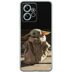 ERT GROUP mobiltelefonfodral för Xiaomi REDMI NOTE 12 4G originalt och officiellt licensierat Star Wars mönster Baby Yoda 001 anpassad till formen på mobiltelefonen, fodral tillverkad av TPU-plast