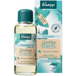 Kneipp Goodbye Stress - Massageolie - Watermunt en Rozemarijn - Ontspannend - Geschikt voor alle huidtypen - Vegan - 1 st - 100 ml
