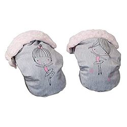 Babyline unisex handskar söt ballerina