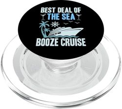 Beber Crucero Diseño Bebida Vacaciones Crucero PopSockets PopGrip para MagSafe