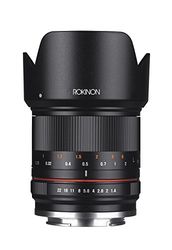 Rokinon RK21M-FX 21mm F1.4 ED AS UMC Obiettivo grandangolare ad alta velocità per Fuji (nero)