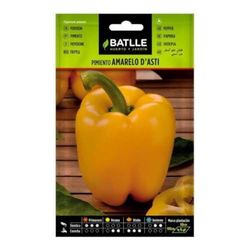 Batlle groentezaden - Paprika amarelo d'Asti (150 zaden)