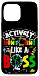 Actively Monitoring LIKE A Boss Actively Monitoring Boss Case for iPhone 13 Pro Max