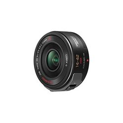Panasonic H-PS14042E-K Obiettivo Power Zoom, 14-42 mm, Nero