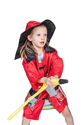 Dress up America Fire Fighter Rollenspelset - One Size (3-7 jaar)