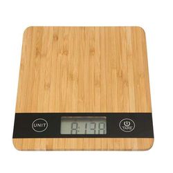 Dexam Bamboo Digital Scales