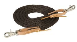 Weaver Leather - Rendas de rodeio de poliéster castanhos, 1 x 244 cm