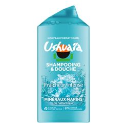 Ushuaïa Herr marina mineralduschschampo, 300 ml