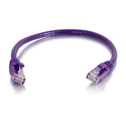 C2G 7m Cat5e Booted Unshielded (UTP) Network Patch Cable - Purple