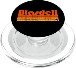 Blasdell, estilo retro de los años 80 de Nueva York PopSockets PopGrip para MagSafe