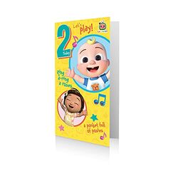 CoComelon verjaardagskaart, leeftijd 2, 2e verjaardag