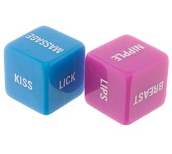 ToyJoy Lovers Dice Amplificateur Sexuel Lot de 2