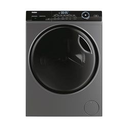 Haier I-Pro Series 5 Freestanding Washer Dryer, 8 Kg Wash + 6 Kg Dry, 1400 RPM, Direct Motion Motor, Wi-Fi, I-Refresh & Anti-Bacterial Treatment, Anthracite, 60x62x85 cm - HWD80-B14959S8NU1