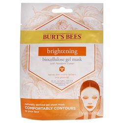 Burts Bees Brightening Biocellulose Gel Face Mask for Women 1 Pc Mask
