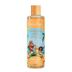 Childs Farm | Kids Hair & Body Wash 250ml | Watermelon & Organic Pineapple | Gently Cleanses | Suitable for Dry, Sensitive & Eczema-prone Skin